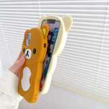 Rilakkuma Bear Silicone iPhone Soft Case