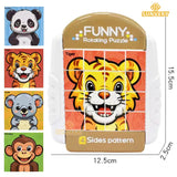 4-in-1 Rotating Puzzle Toy for Kids