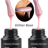 Glitter Nail Gel Base Polish