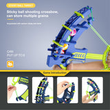 Montessori Throw Sport Slingshot Target Sticky Ball Dartboard