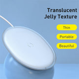 Jelly Wireless Charger 15W Fast Qi Wireless Charger