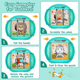 4-in-1 Rotating Puzzle Toy for Kids