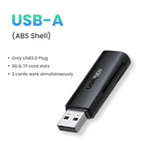 UGREEN Card Reader USB 3.0 to SD Micro SD TF Memory Card Adapter for PC Laptop Accessories Multi Smart Cardreader Card Reader