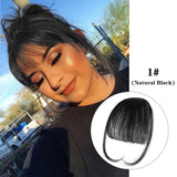 Air Bangs Human Hair Clip