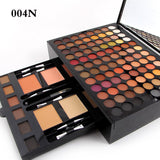Makeup Case with Mirror Eye Shadow Palette Maquillage Make Up Kit