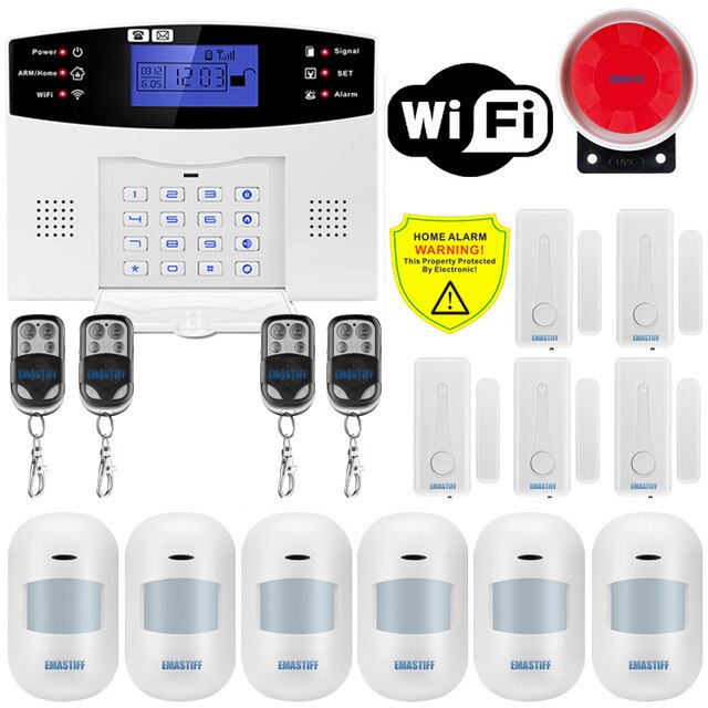 Intercom Remote Control Autodial Siren Sensor Kit