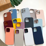 Liquid Silicone Case for iPhone Series