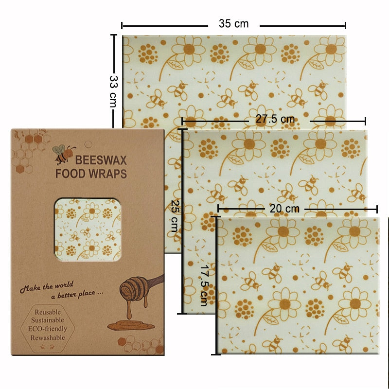 Eco Friendly Reusable Food Wraps