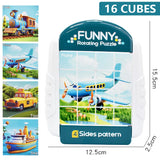 4-in-1 Rotating Puzzle Toy for Kids