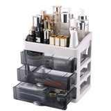 Desktop Cosmetics Home Office Storage Box Drawer Cabinet Jewelry Box Plastic Cosmetic Box Makeup Desk Accessories Organizer
