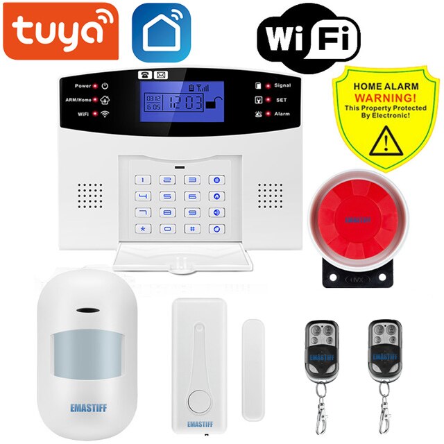 Intercom Remote Control Autodial Siren Sensor Kit