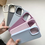 Liquid Silicone Case for iPhone Series