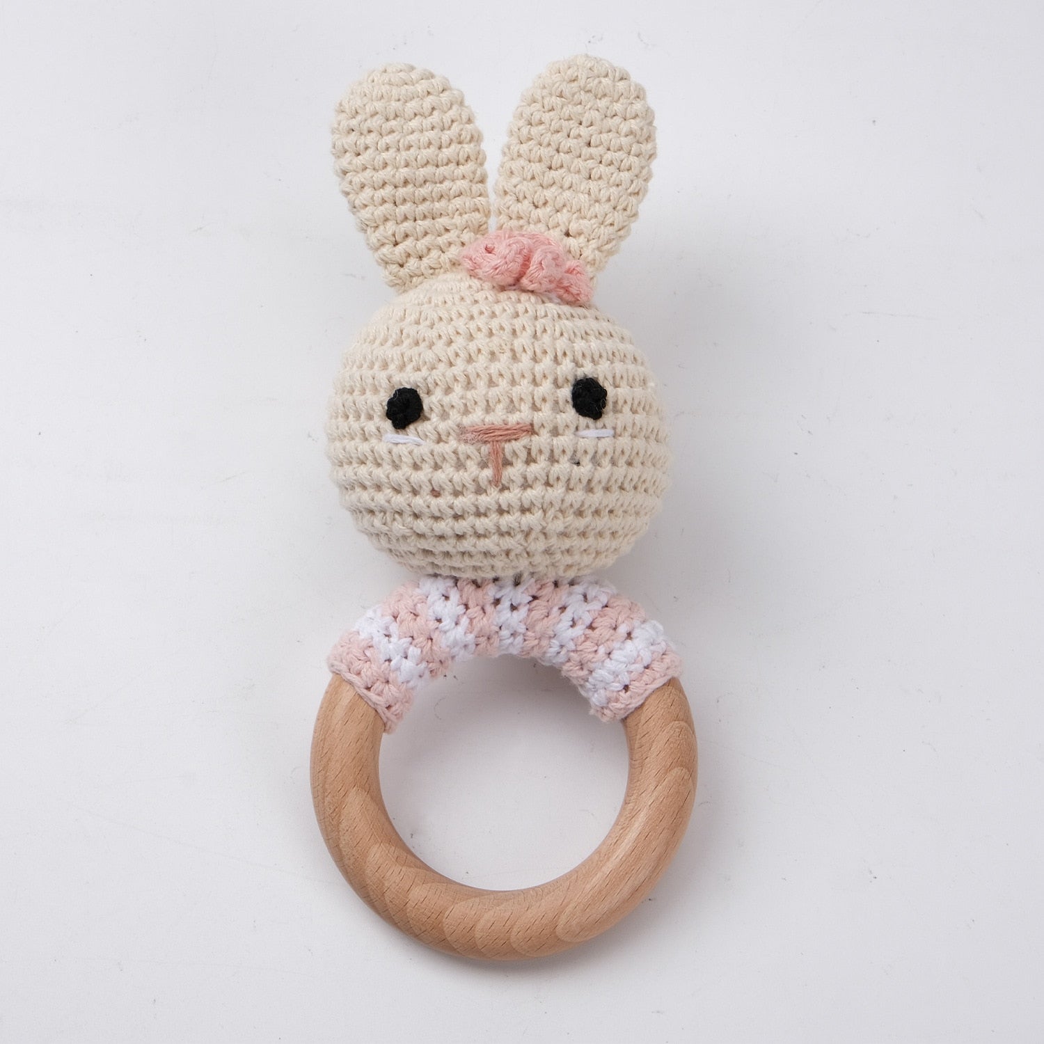 Newborn Baby Rattles Cute Cartoon Animal Rabbit