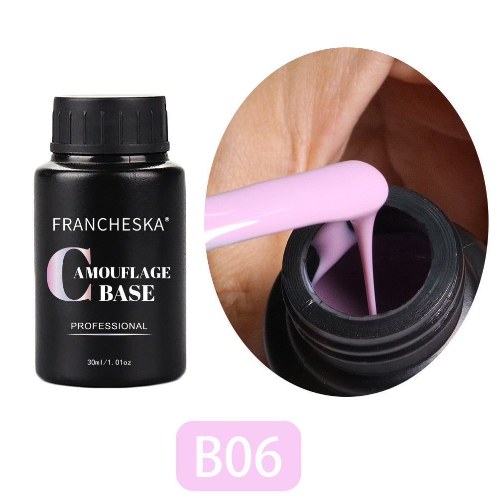 Glitter Nail Gel Base Polish