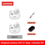Lenovo-auriculares inalámbricos LP5, audífonos de música HiFi con micrófono, deportivos, resistentes al agua, 100% originales, novedad de 2022
