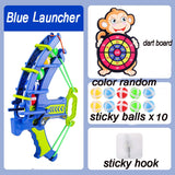 Montessori Throw Sport Slingshot Target Sticky Ball Dartboard