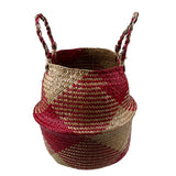 Foldable Wicker Basket Planter