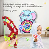 Montessori Throw Sport Slingshot Target Sticky Ball Dartboard