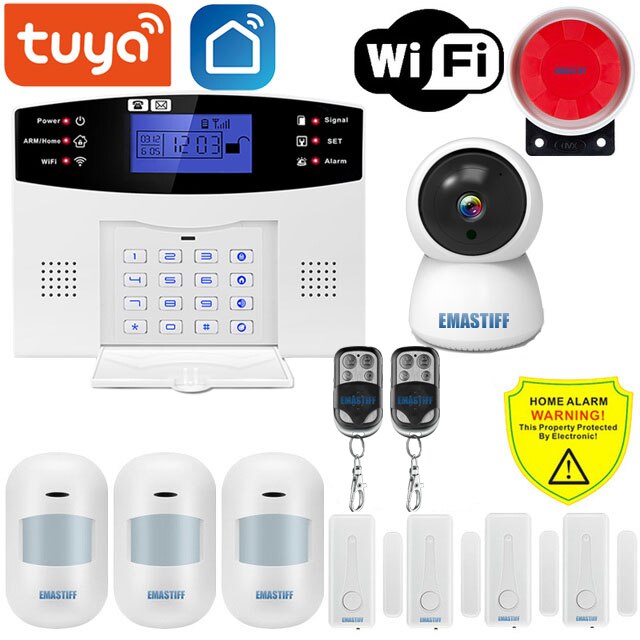 Intercom Remote Control Autodial Siren Sensor Kit