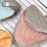 Gants isolants en coton et silicone pour four à micro-ondes, accessoire de cuisine, non ald, épais