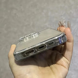 3-Pack Transparent Shockproof iPhone Cases