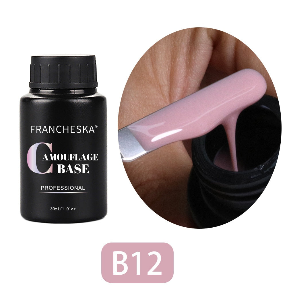 Glitter Nail Gel Base Polish