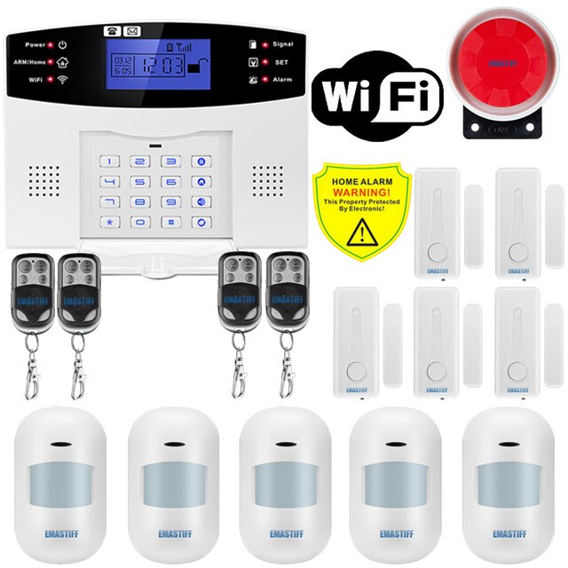 Intercom Remote Control Autodial Siren Sensor Kit