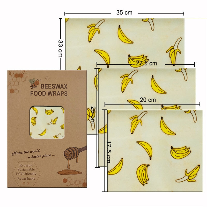 Eco Friendly Reusable Food Wraps