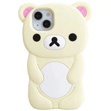 Rilakkuma Bear Silicone iPhone Soft Case