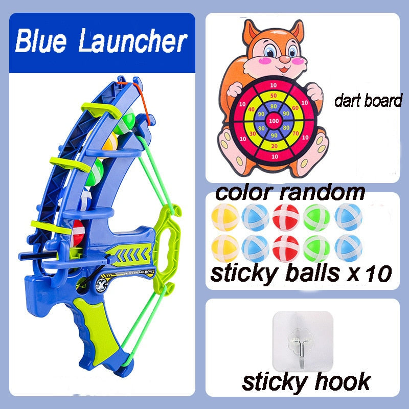 Montessori Throw Sport Slingshot Target Sticky Ball Dartboard
