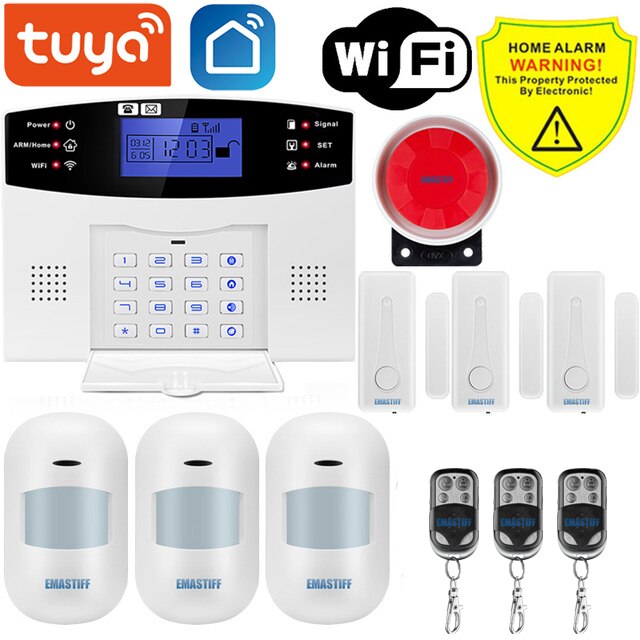 Intercom Remote Control Autodial Siren Sensor Kit