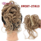 Messy Curly Claw Hair