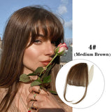 Air Bangs Human Hair Clip