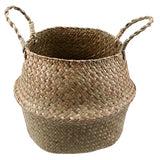 Foldable Wicker Basket Planter