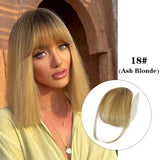 Air Bangs Human Hair Clip