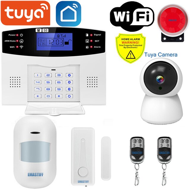 Intercom Remote Control Autodial Siren Sensor Kit