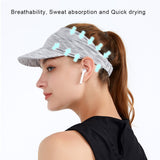 WorthWhile Women Elastic Sweatband Hat Sports Gym Athletic Headband Men Breathable Basketball Fitness Yoga Volleyball Hair Band