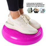 Yoga Balls Massage Pad Inflatable Stability Wobble Balance Disc Cushion Mat Fitness Exercise Training ball