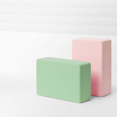 Yoga Blocks Pilates Cubes Bricks Bolster Pillow Cubes Sport Yoga Supplies Workout Home Exercise Bodybuilding Equipment EVA