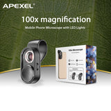 100X microscope lens camera phone lens