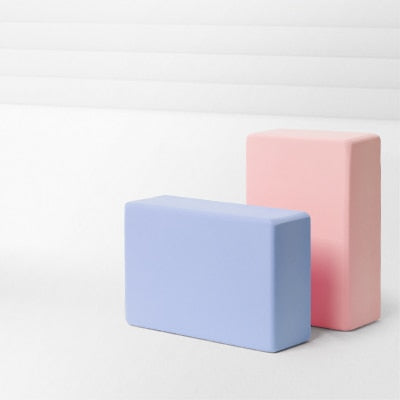 Yoga Blocks Pilates Cubes Bricks Bolster Pillow Cubes Sport Yoga Supplies Workout Home Exercise Bodybuilding Equipment EVA