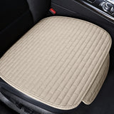 Car seat cover front/rear flax seat