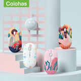 1600 DPI Mini Wireless Mouse Rechargeable Gaming Mouse