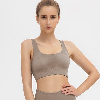 Women Push Up Seamless Sports Bra