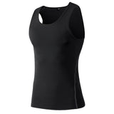 Men Compression Running Vest Shirt