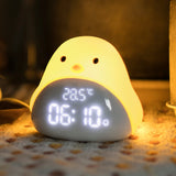 Cartoon Cute Time Bird Night Light Alarm Clock