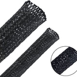 Dropship 1/5/10/50/M Black Insulated Braid Sleeving 4/6/8/10/12/14/20/25mm Tight PET Wire Cable Gland Protection Cable Sleeve