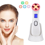 Facial Mesotherapy Electroporation RF Radio Frequency Face Massager