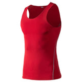 Men Compression Running Vest Shirt