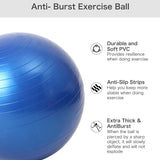 Yoga Balls Pilates Fitness Gym Balance Fitball Exercise Workout Ball 45/55/65/75/85CM